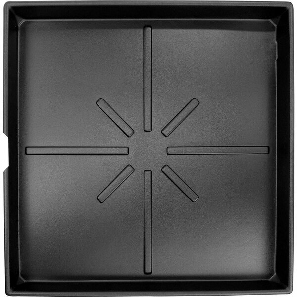 American Built Pro Condensate Drain Pan, 36 in. x 36 in Heavy duty HVAC w/Drain Hose Adapter CDP3232 P1
